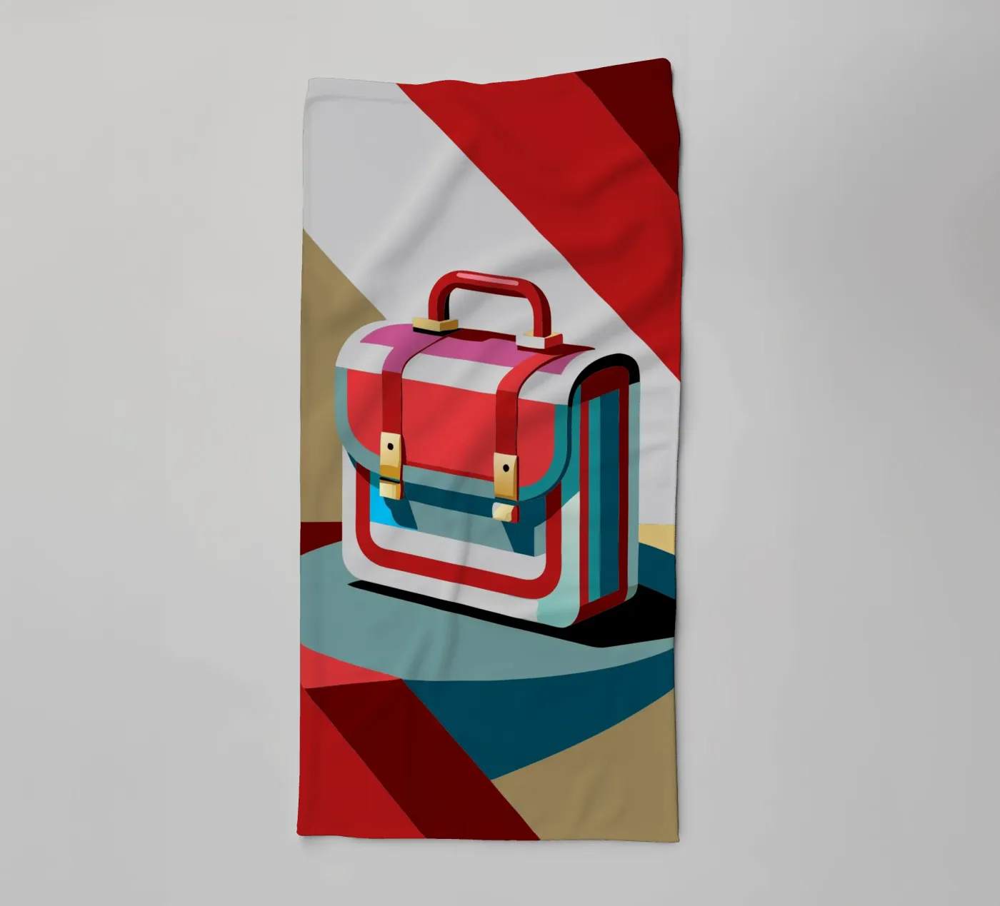 tas vector badhanddoek van zaidza