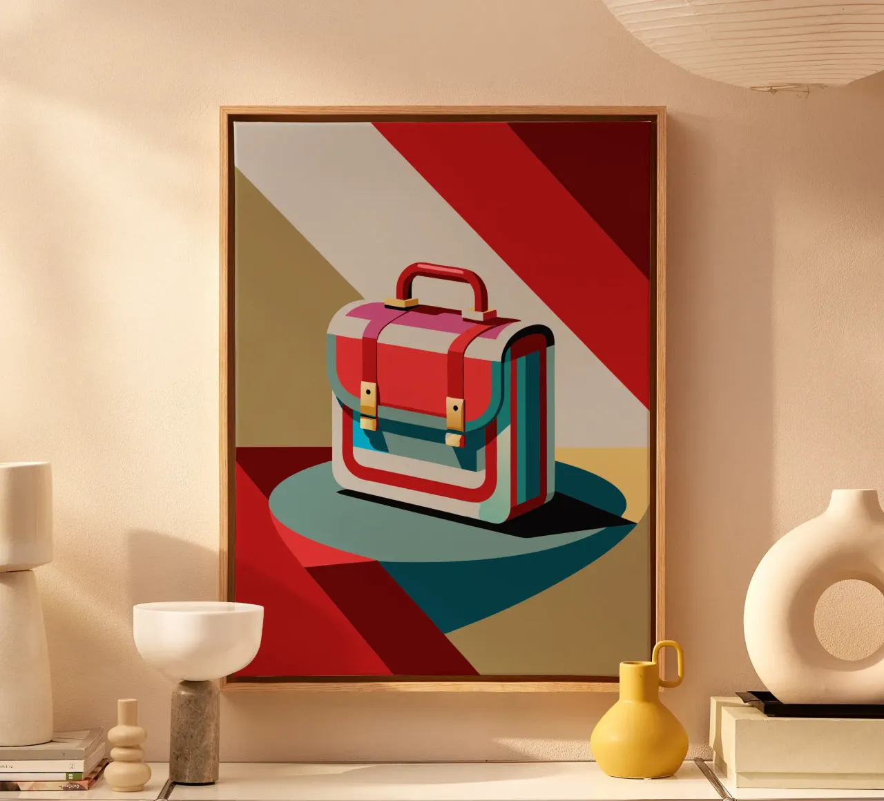 tas vector canvas met Baklijst van zaidza