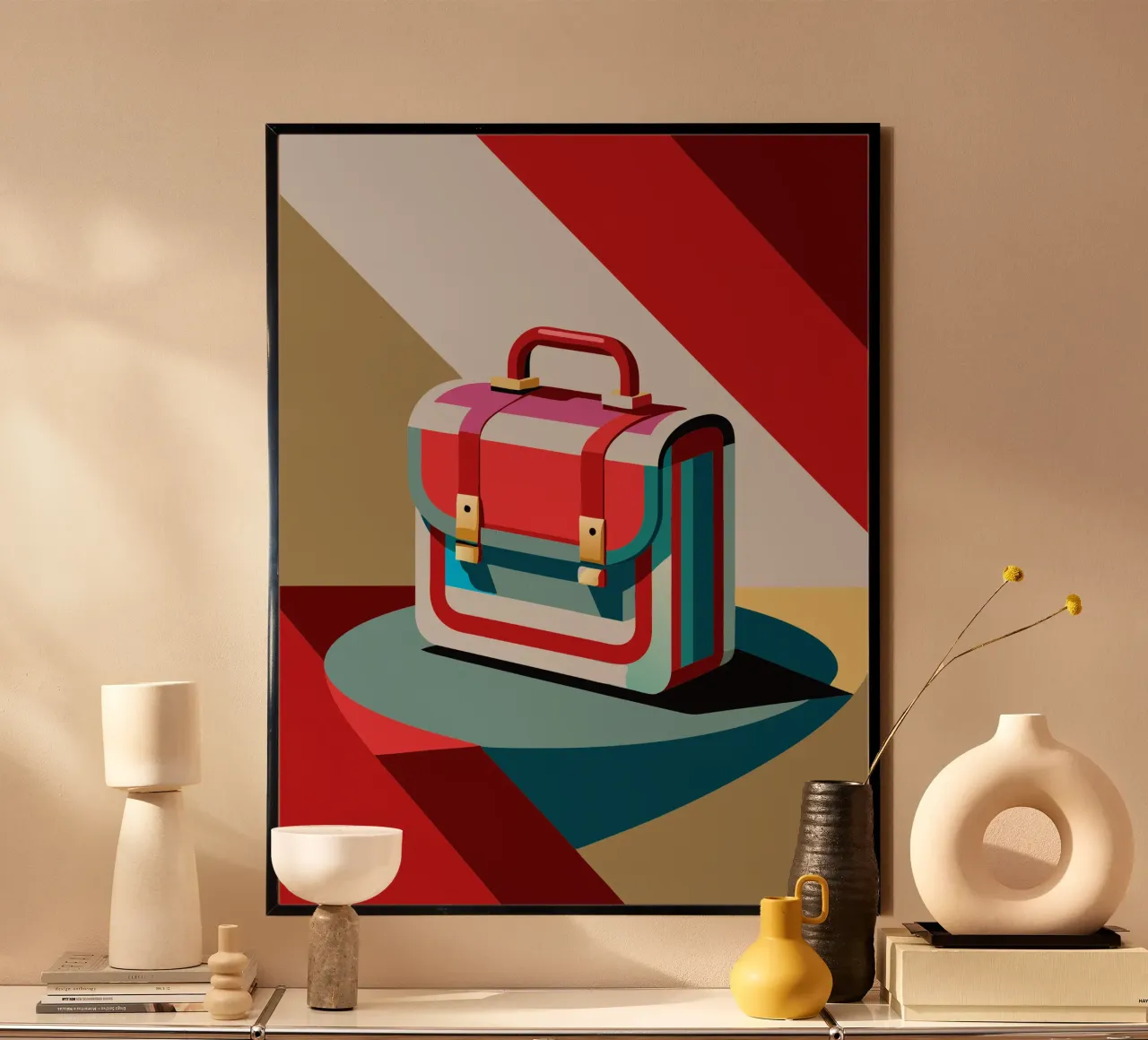 bag vector poster by zaidza