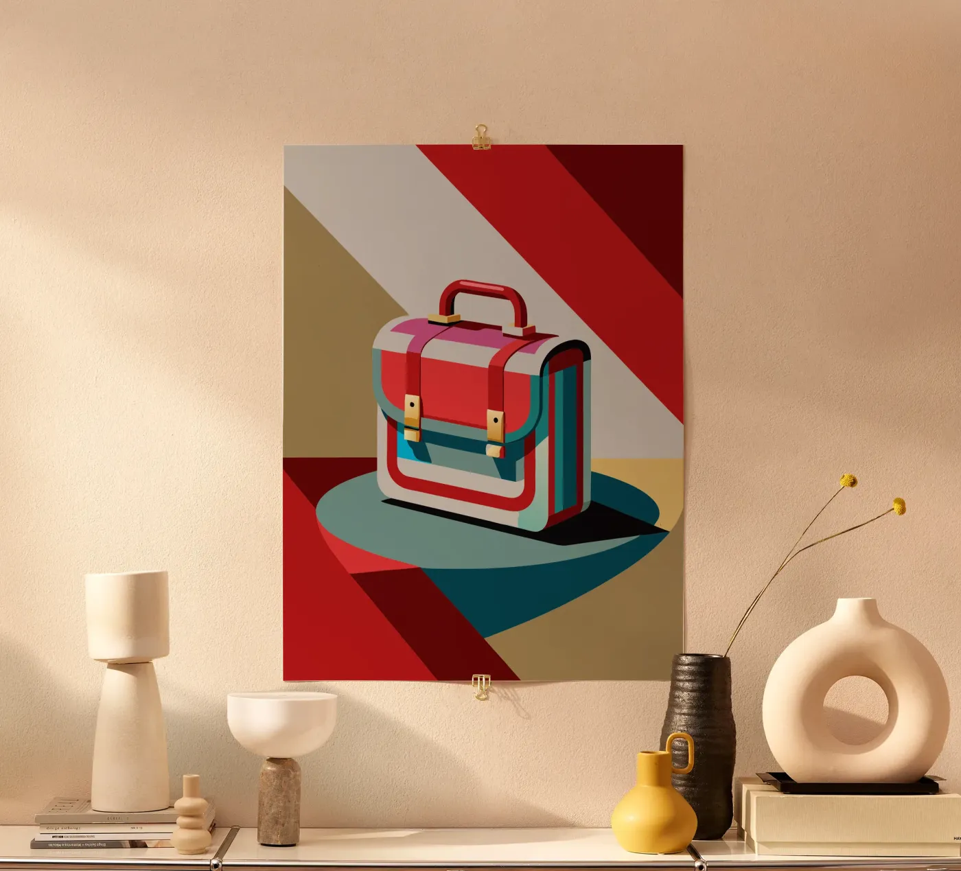 bag vector poster by zaidza