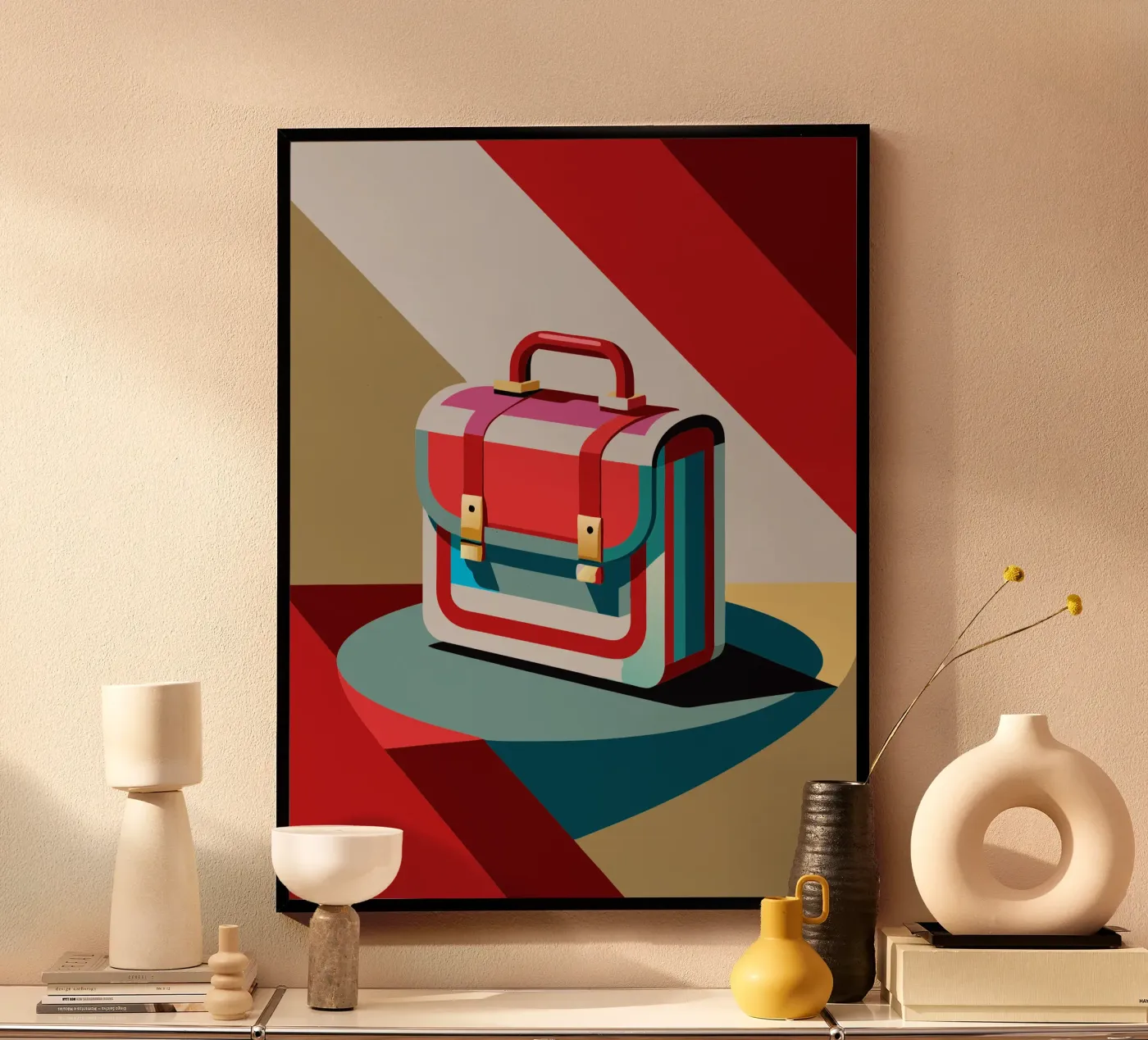 bag vector poster by zaidza