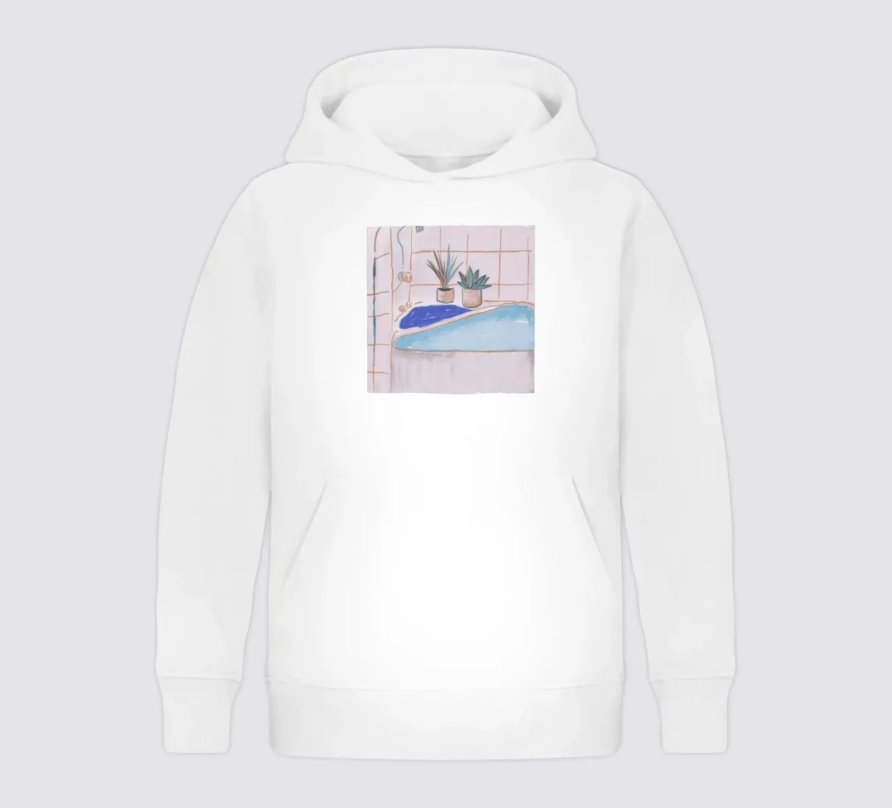 Badewannenpflanze Serenity Kinder Hoodie von Pan Denim