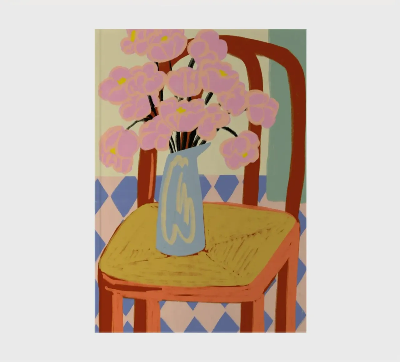 Flowers On A Chair diario da Sandra Poliakov