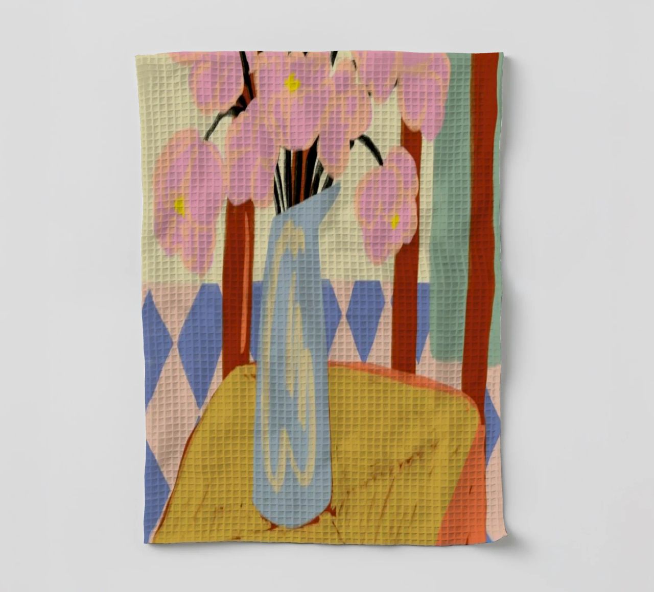 Flowers On A Chair Geschirrtuch von Sandra Poliakov