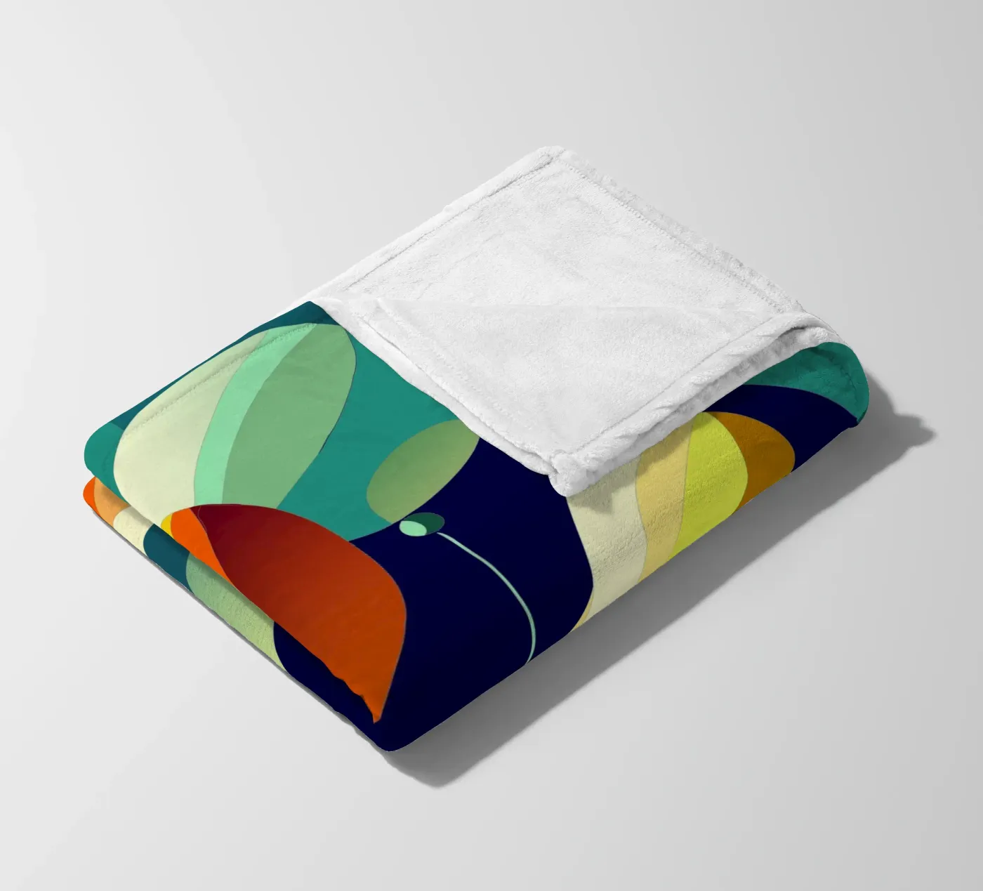 balloons vector fleece blanket by zaidza