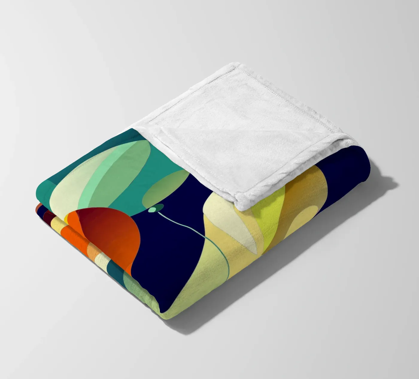 balloons vector fleece blanket by zaidza