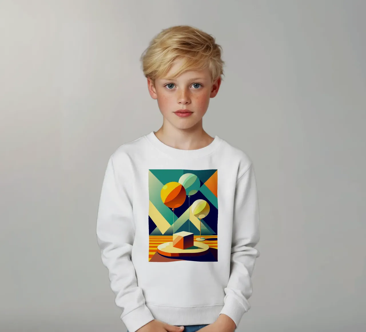 globos vector sudadera para niño de zaidza