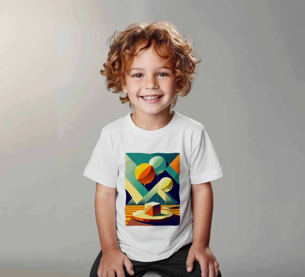 palloncini vettoriali t-shirt bambini da zaidza