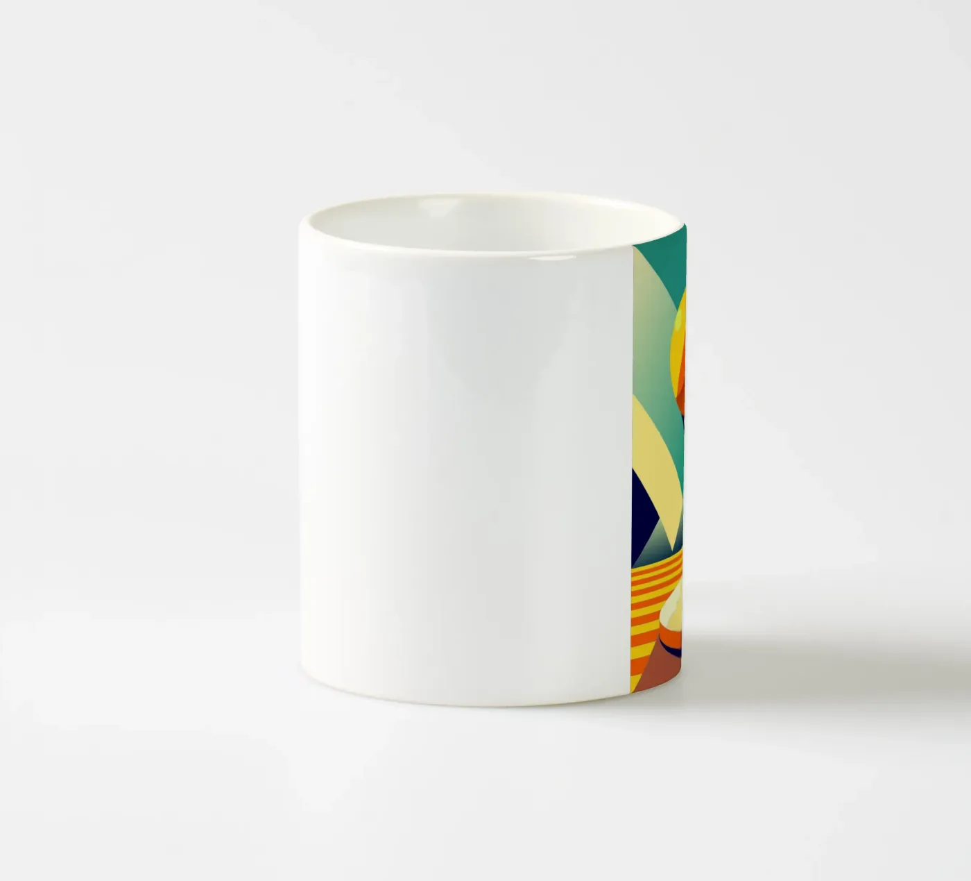 balloons vector ceramic mug by zaidza