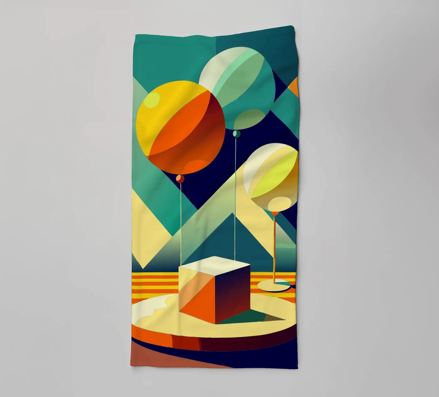 ballonnen vector badhanddoek van zaidza