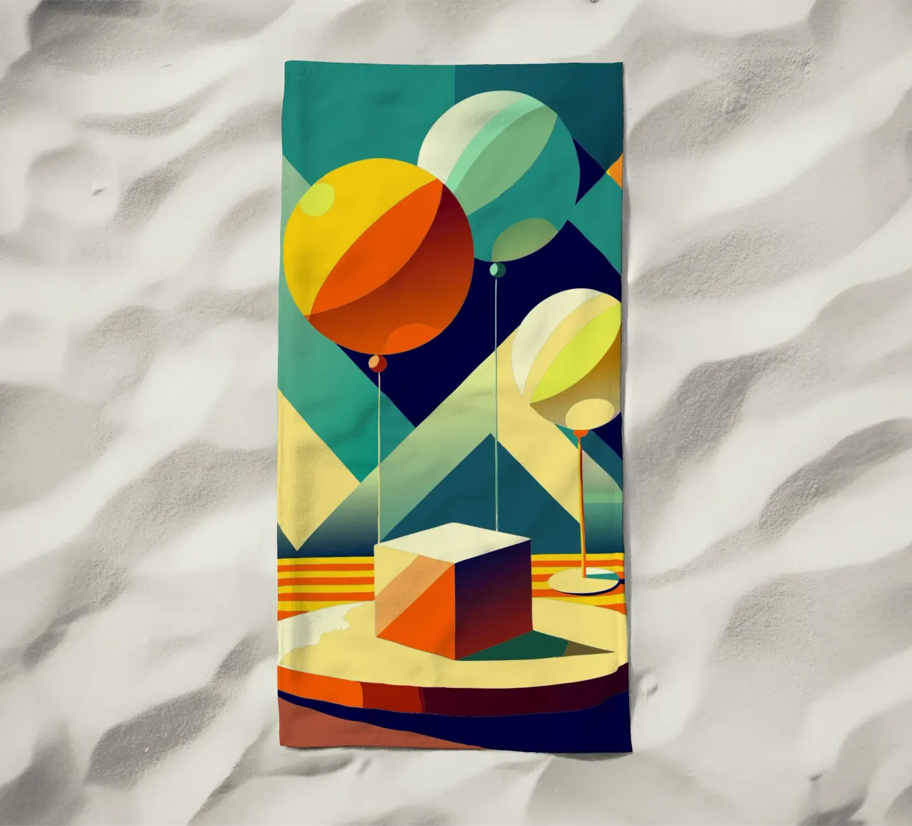 palloncini vettoriali telo mare da zaidza