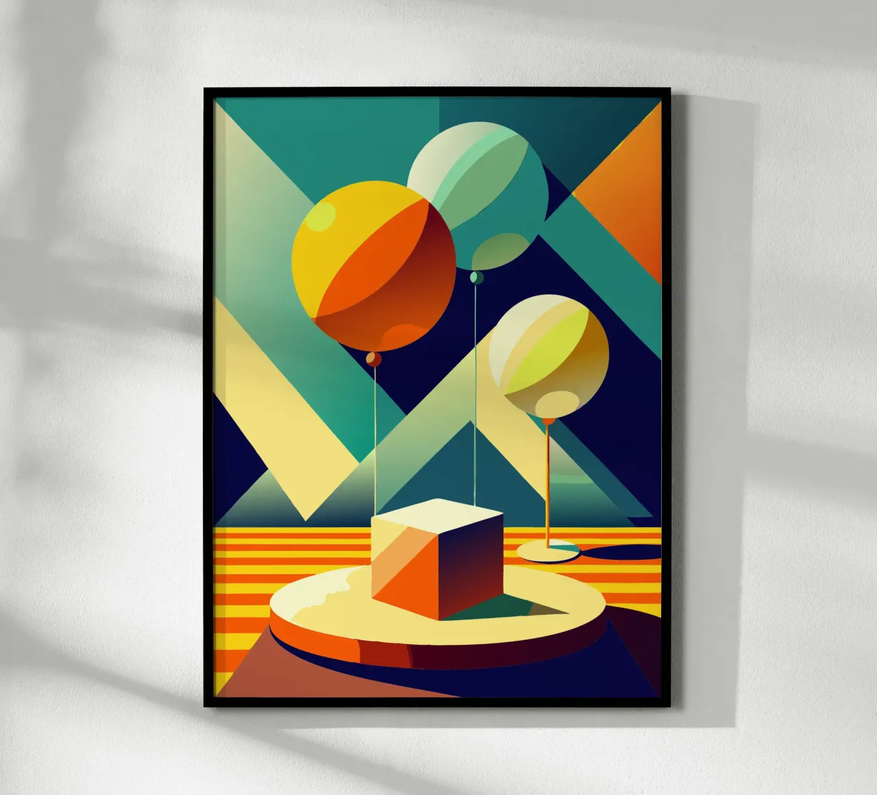 balloons vector poster by zaidza