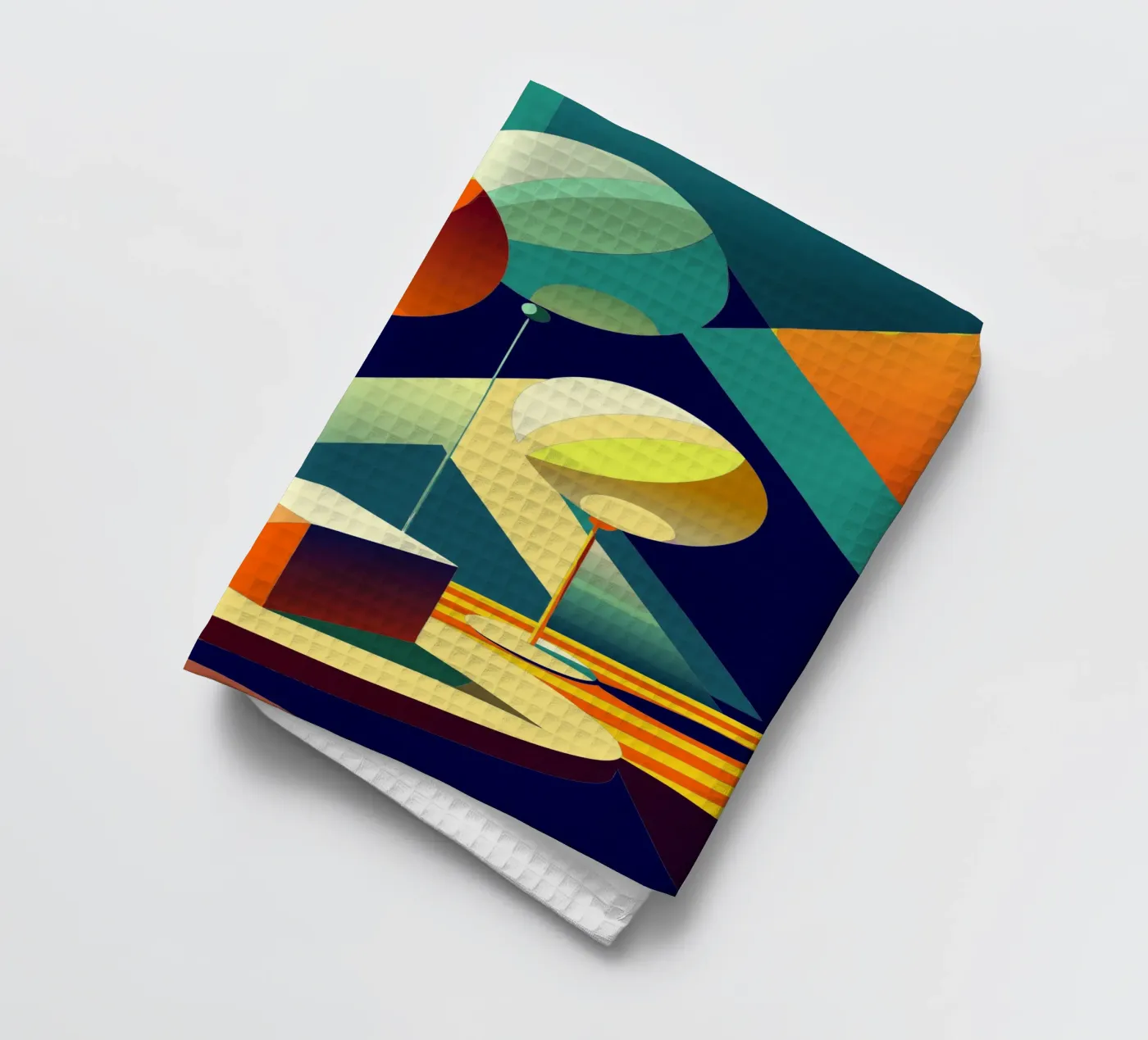 balloons vector tea towel by zaidza