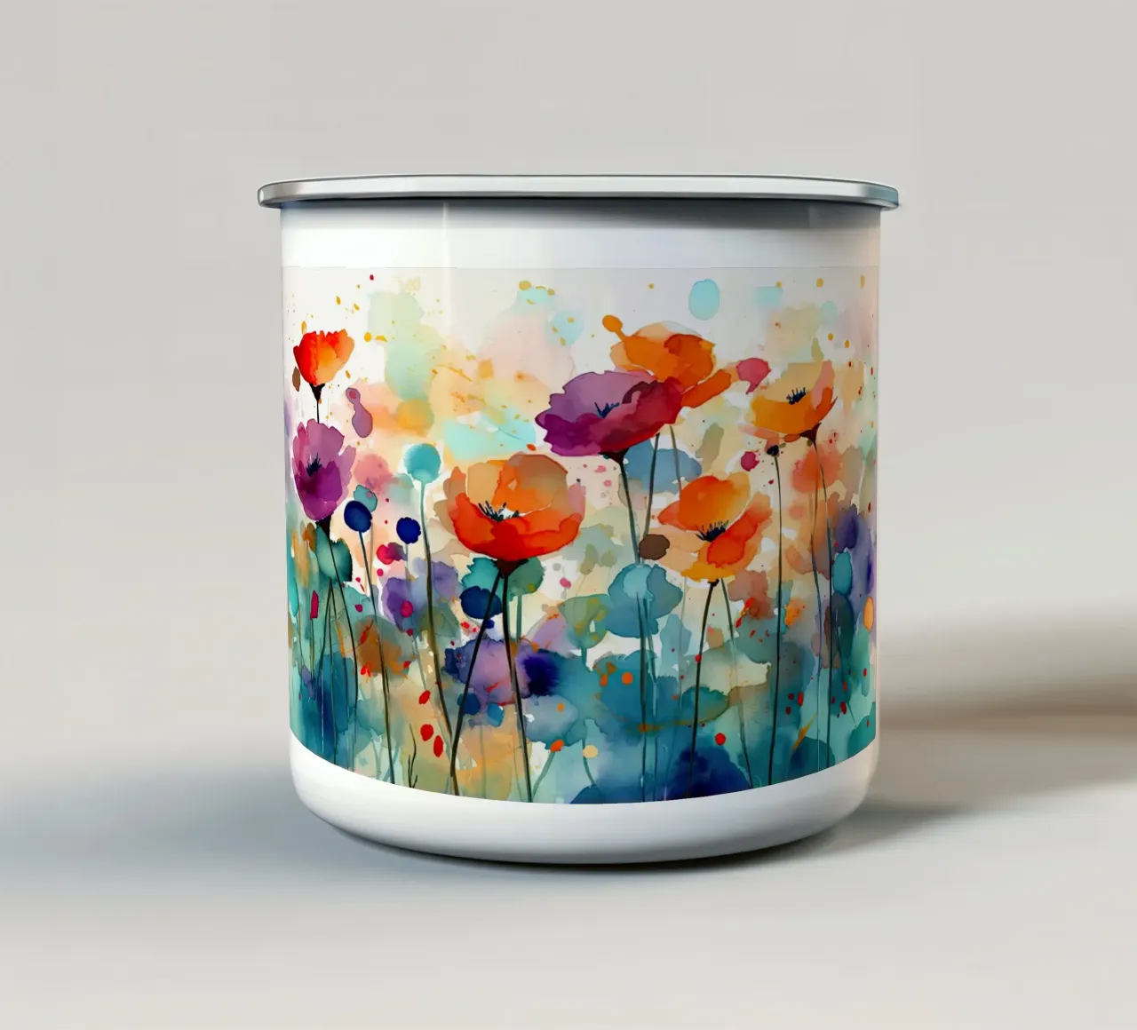 Arte da parete di Imagine tazza in smalto da Imagine