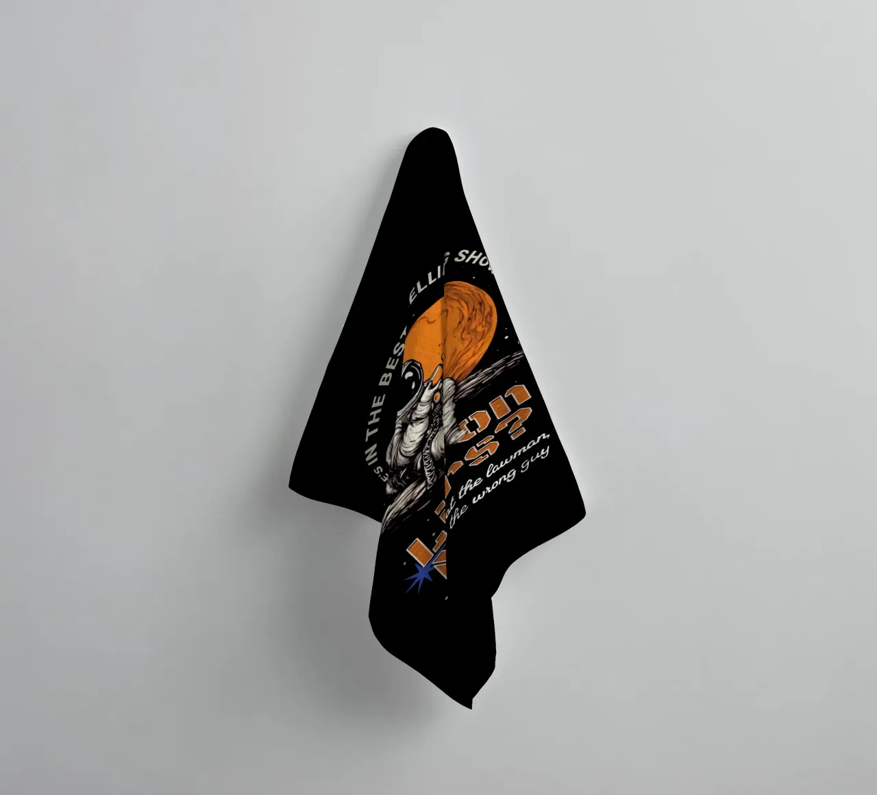 Life on Mars towel by Gunawan Rb