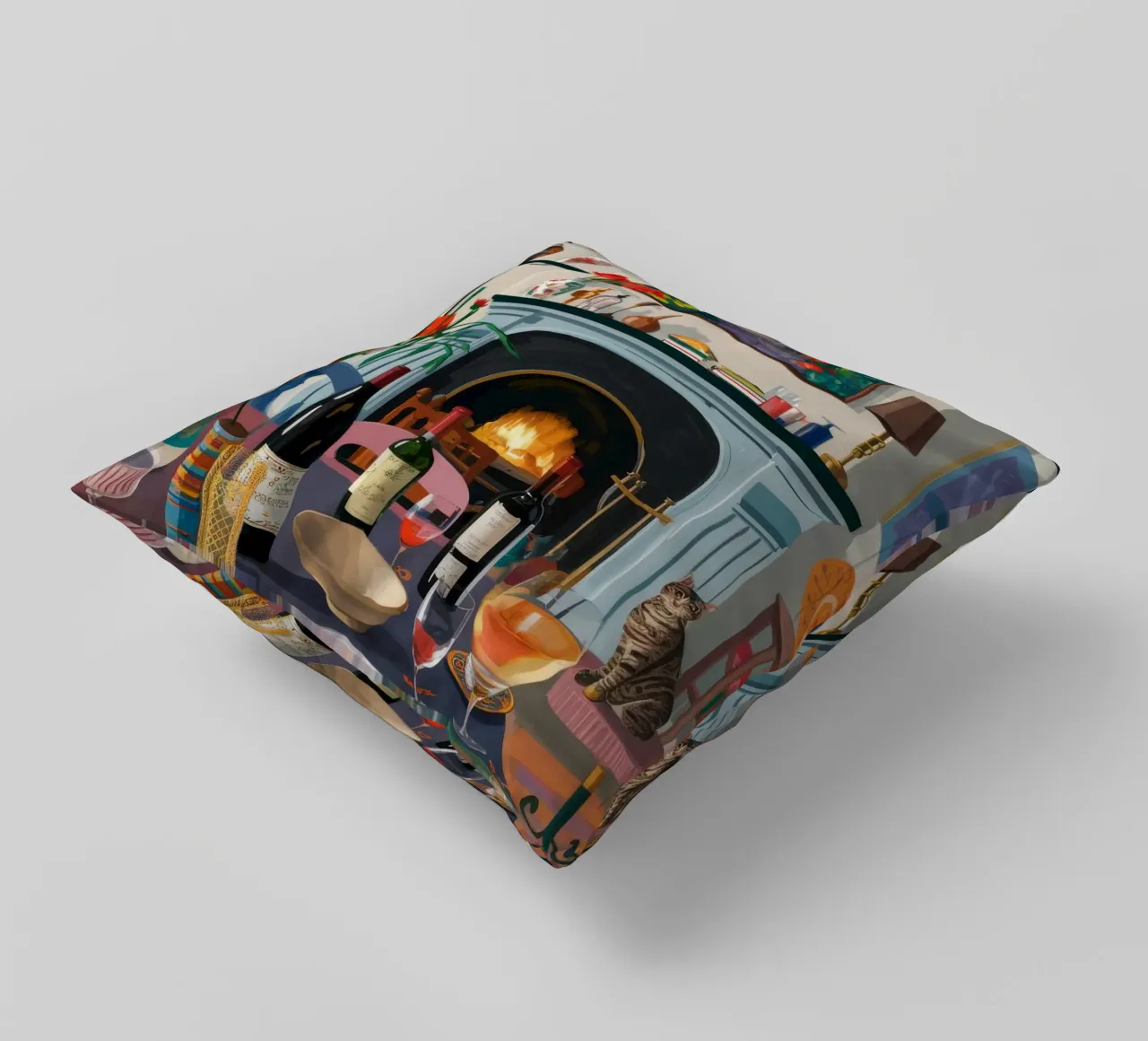 Cappello da notte Fireside cuscino da Pan Denim