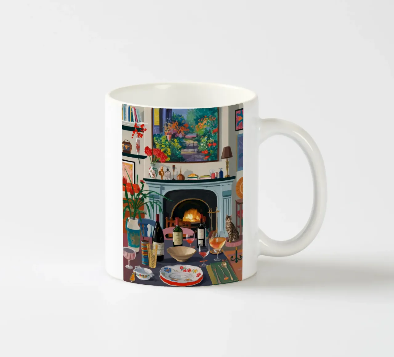 Cappello da notte Fireside tazza in ceramica da Pan Denim