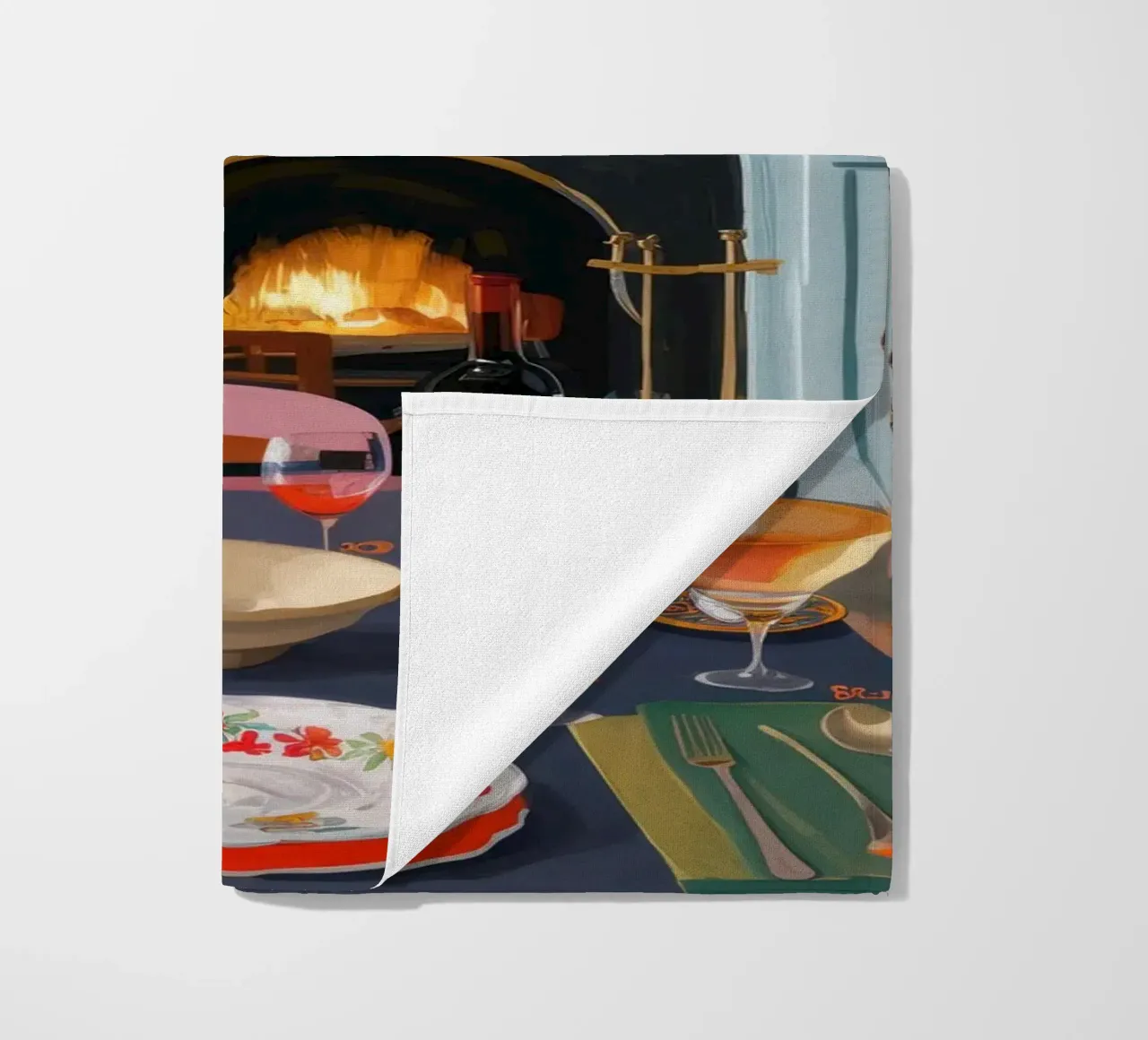 Cappello da notte Fireside telo mare da Pan Denim