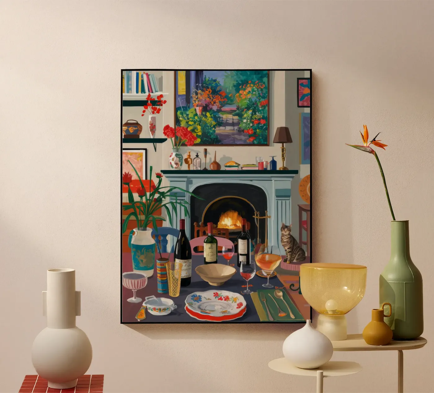 Cappello da notte Fireside plexiglass da Pan Denim