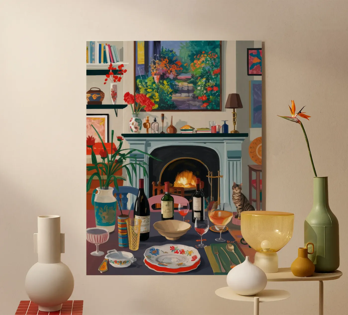 Cappello da notte Fireside plexiglass da Pan Denim