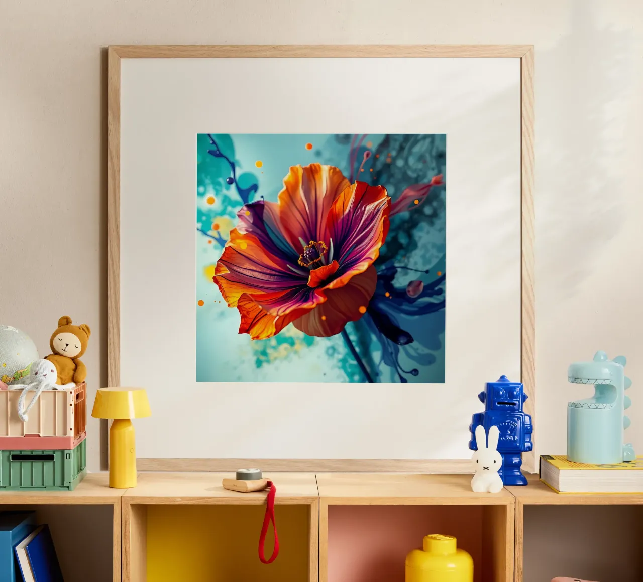 Blume_3 poster da Farb- und Blütenzauber by LK