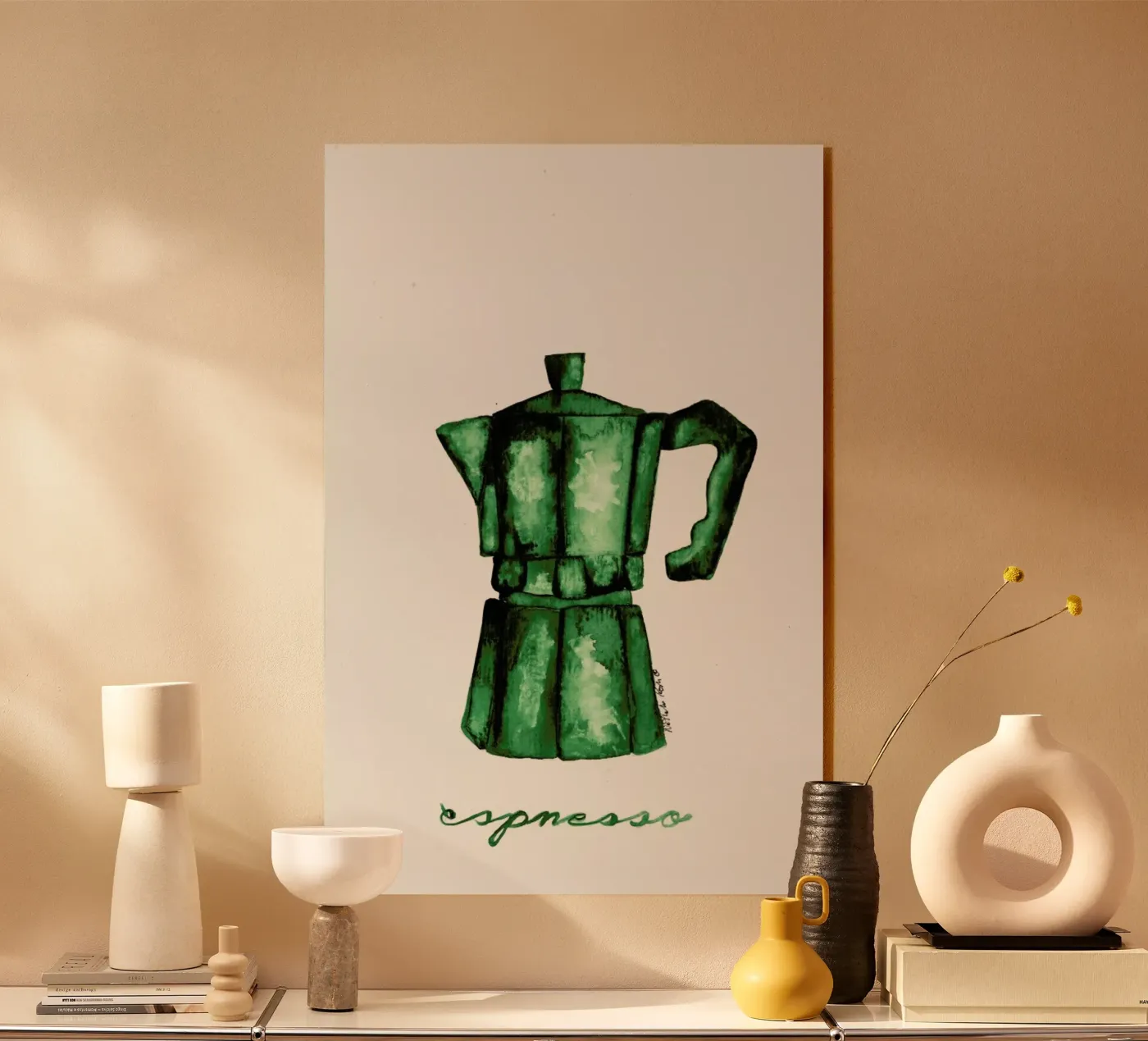 Espresso Acryl-Glas von Nathys_illustration