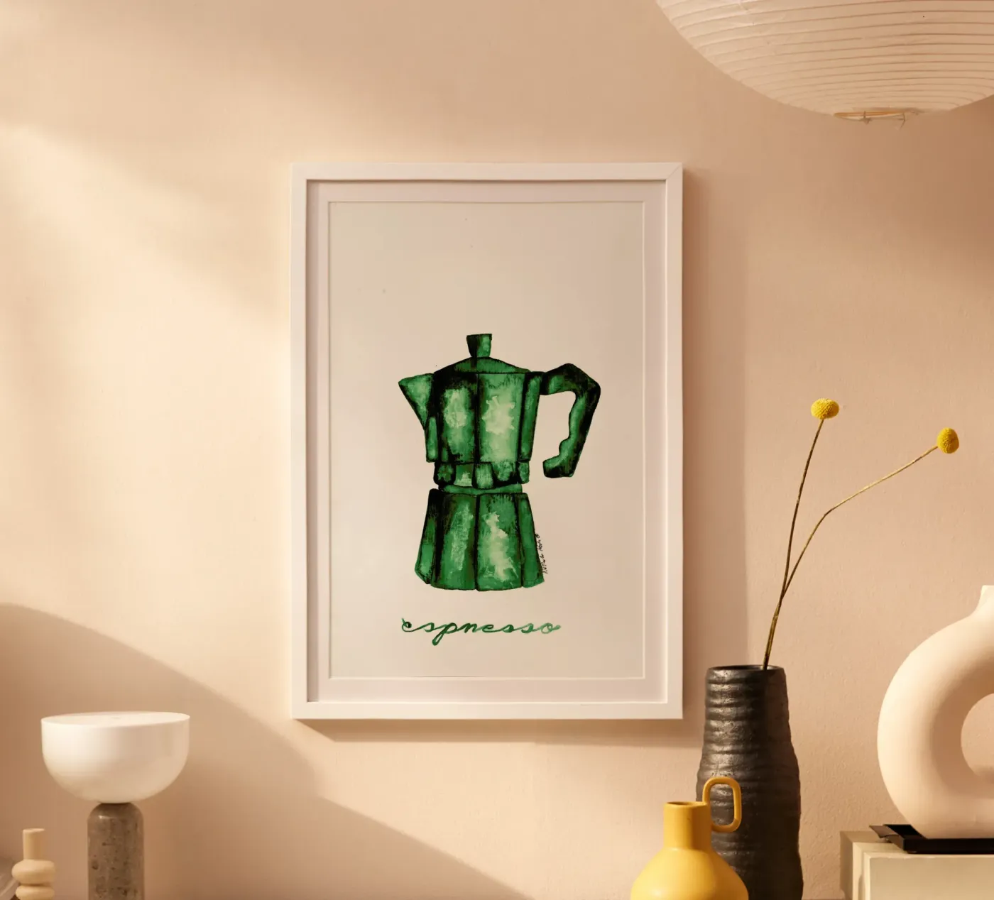 Espresso Poster von Nathys_illustration