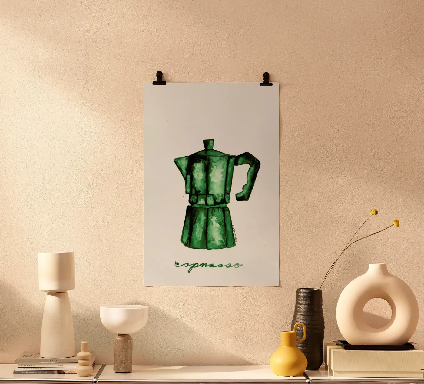 Espresso Poster von Nathys_illustration