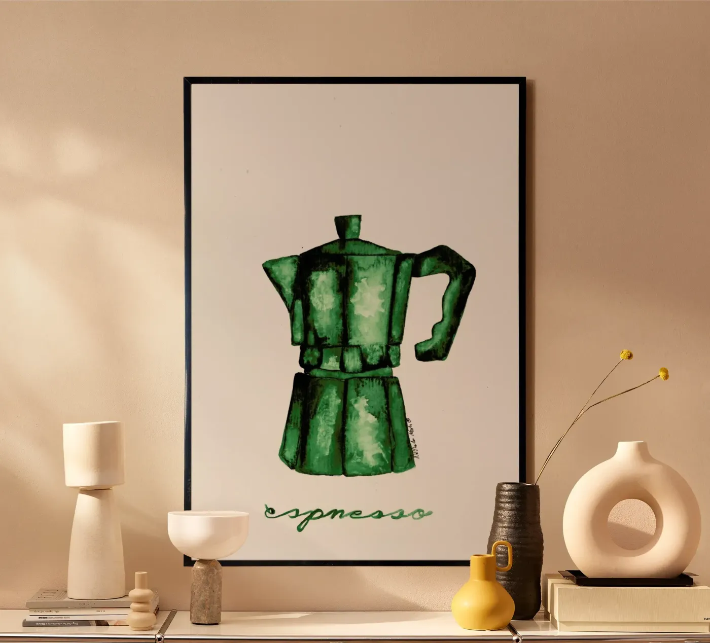 Espresso Poster von Nathys_illustration
