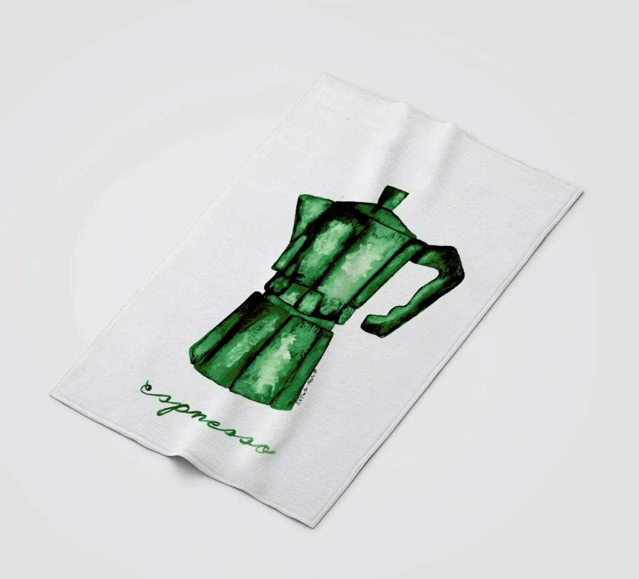 Espresso Fleecedecke von Nathys_illustration