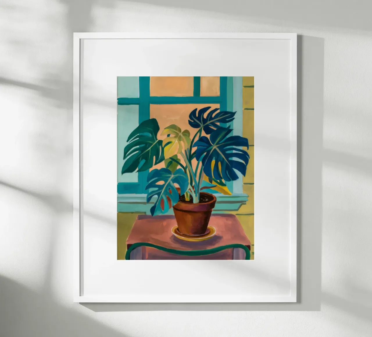 Monstera Finestra Calma poster da Tiga Bersama