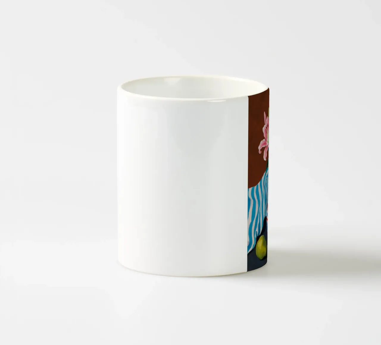 Giglio a strisce Immobile tazza in ceramica da Tiga Bersama