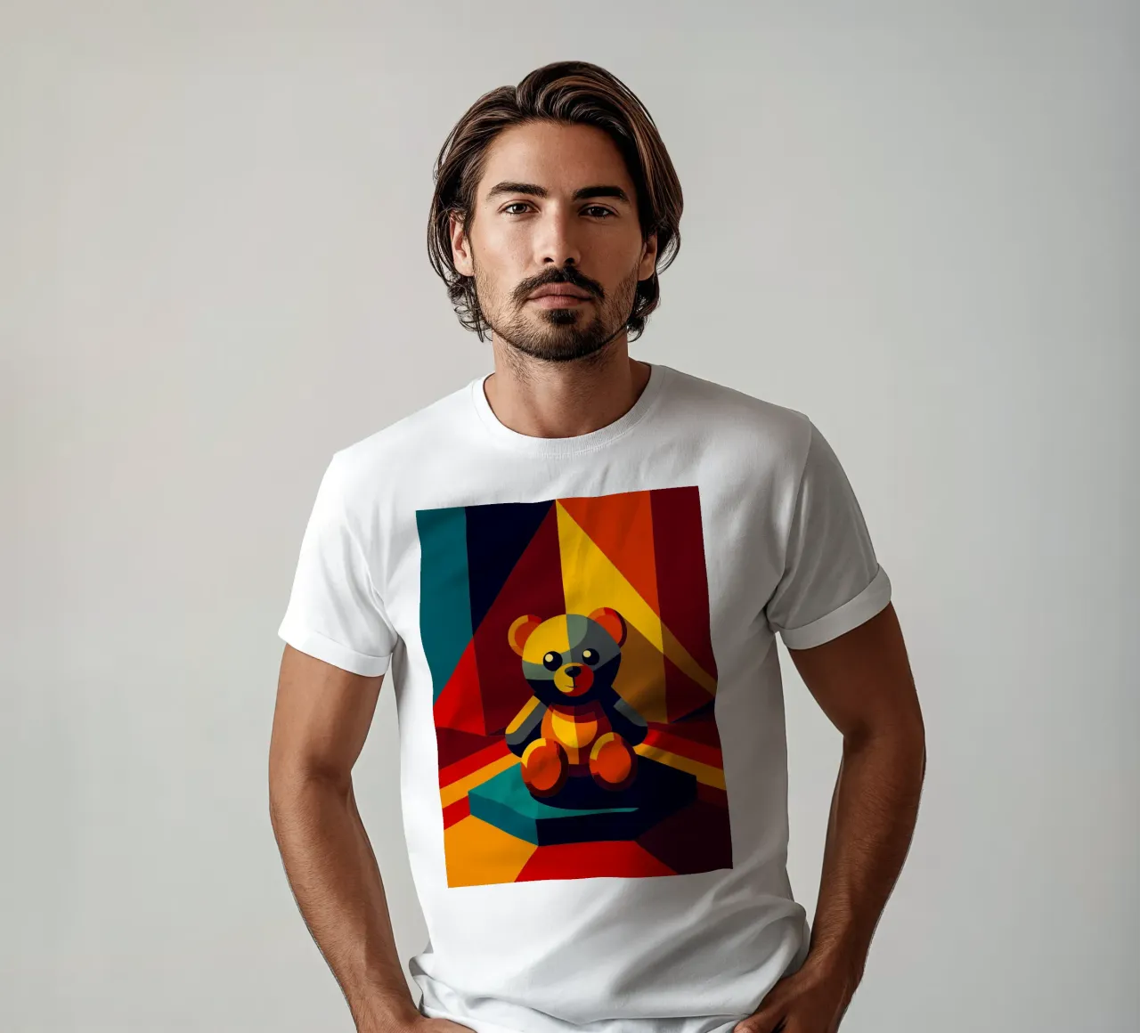 bambola orso vectror t-shirt da zaidza