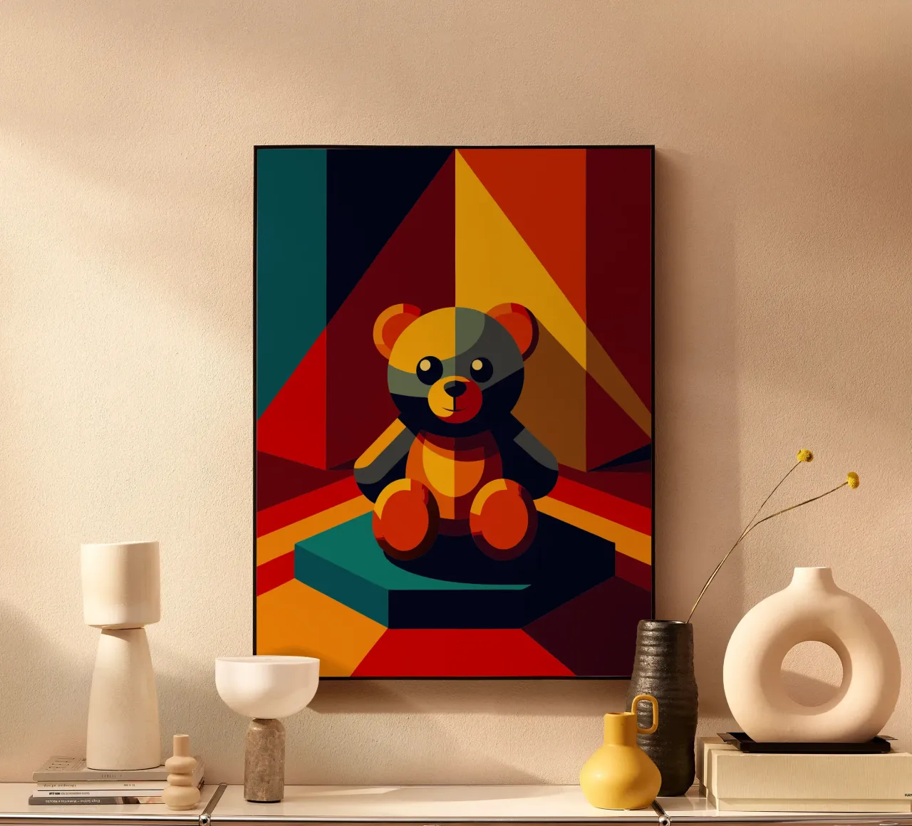 bambola orso vectror plexiglass da zaidza