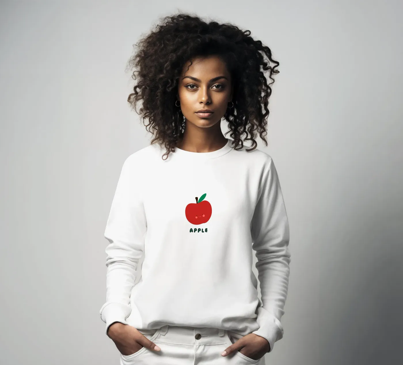 Apple felpa da Mottos by Sinan Saydik