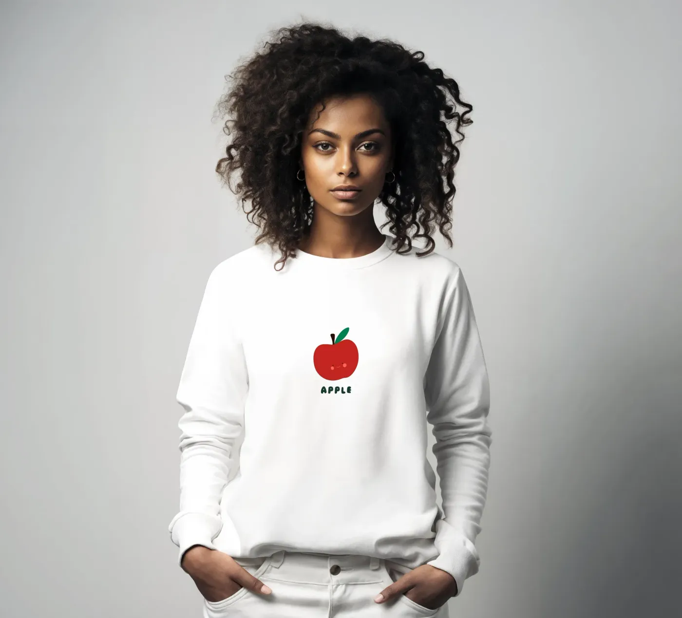 Apple felpa da Mottos by Sinan Saydik