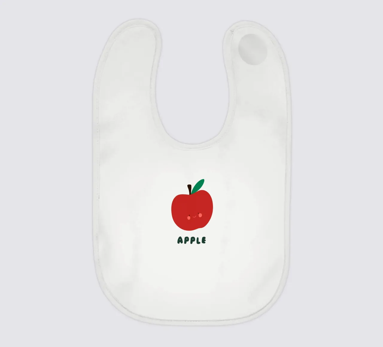 Apple bavaglino da Mottos by Sinan Saydik