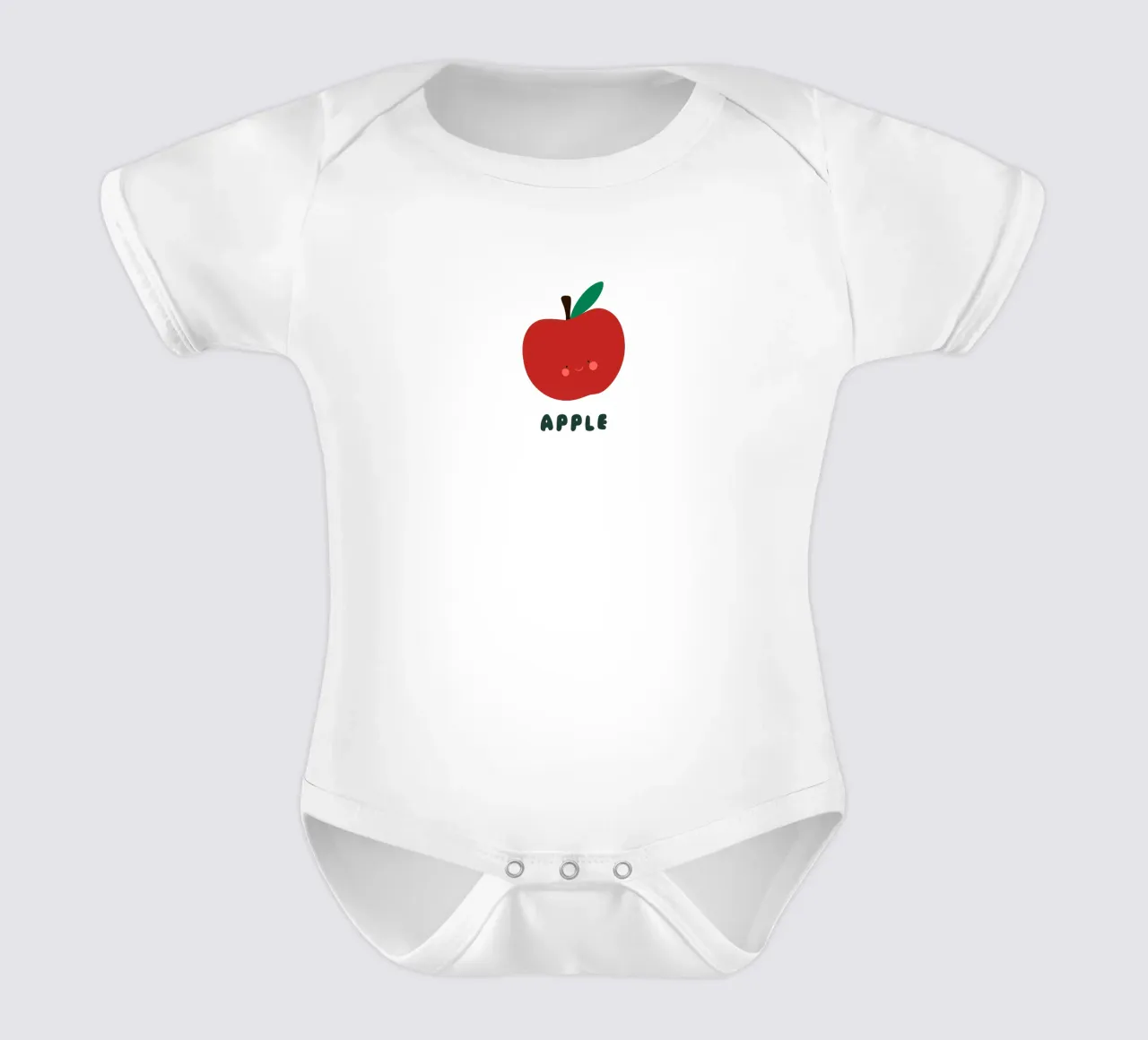 Apple body neonato maniche corte da Mottos by Sinan Saydik