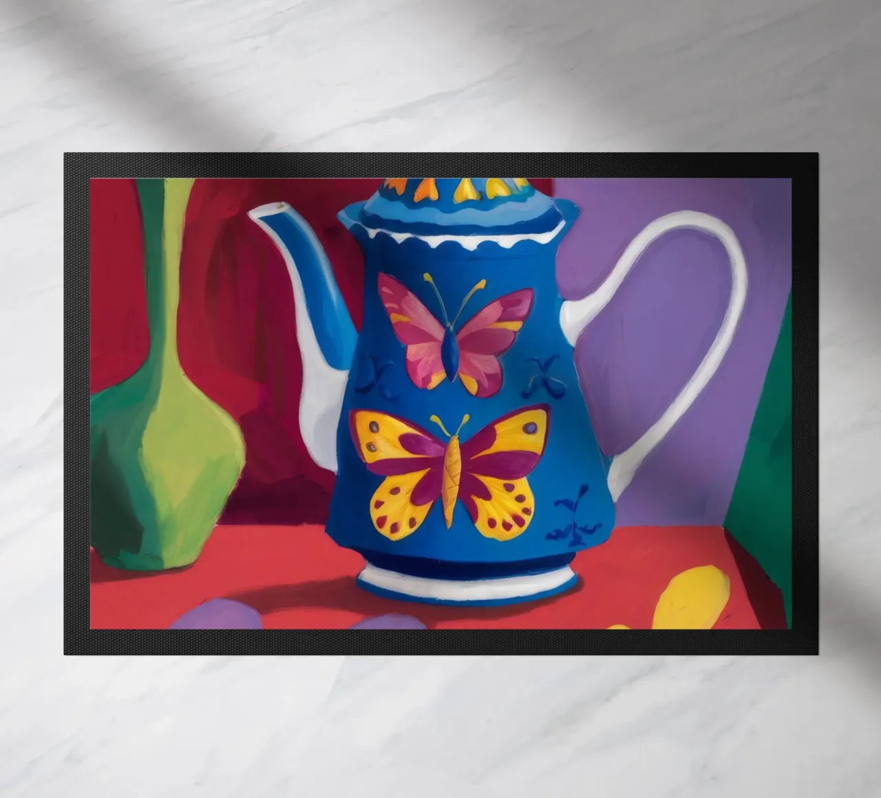 Teiera Butterfly Whimsy zerbino da Tiga Bersama