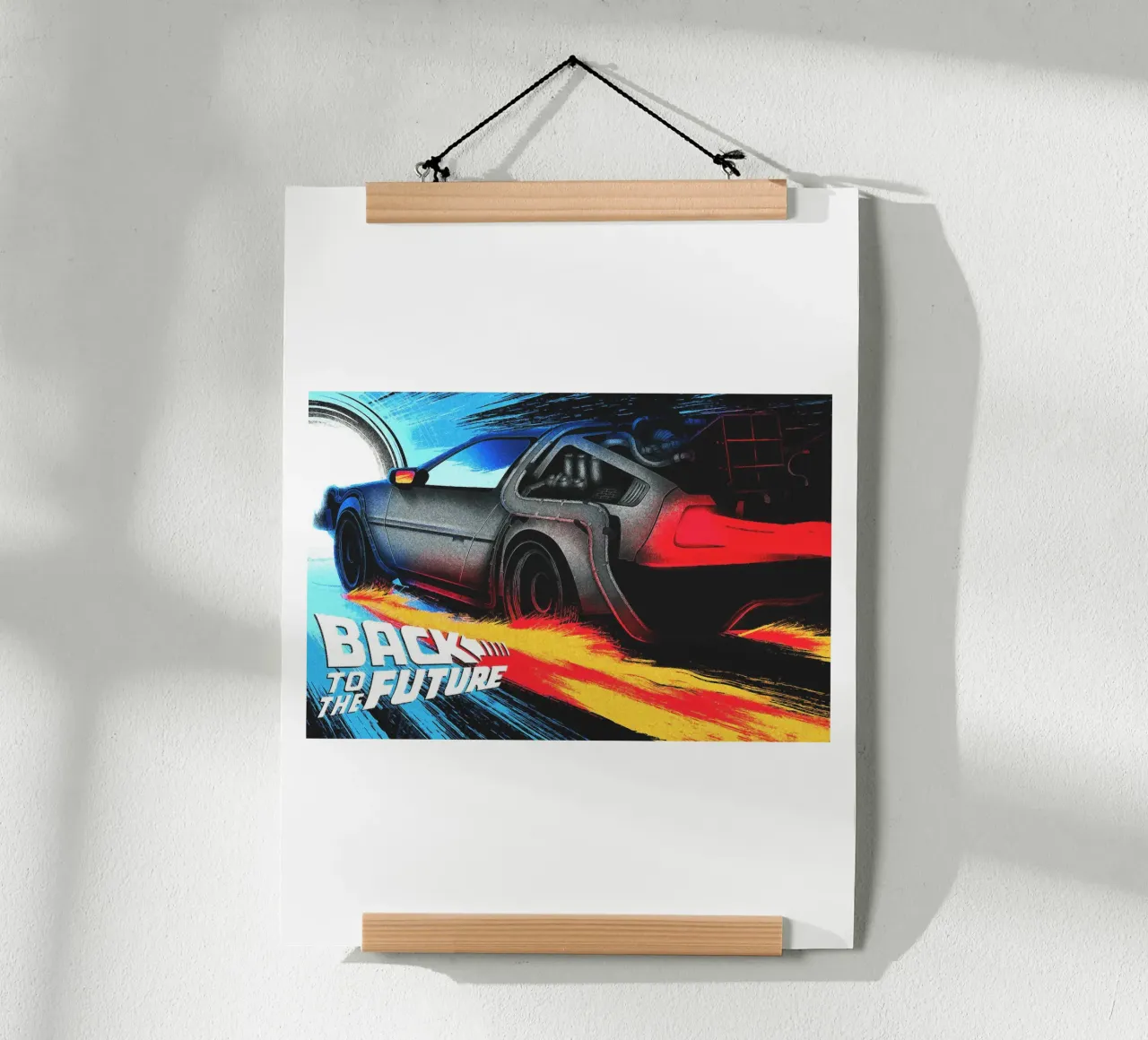 Drift zurück in die Zukunft Poster von yurdom