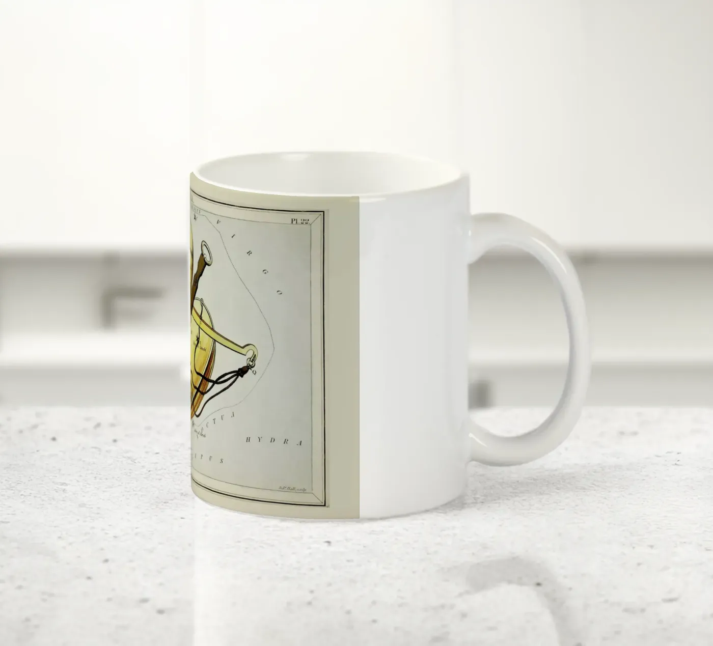 Libra Keramik Tasse von Vintage by JUNIQE