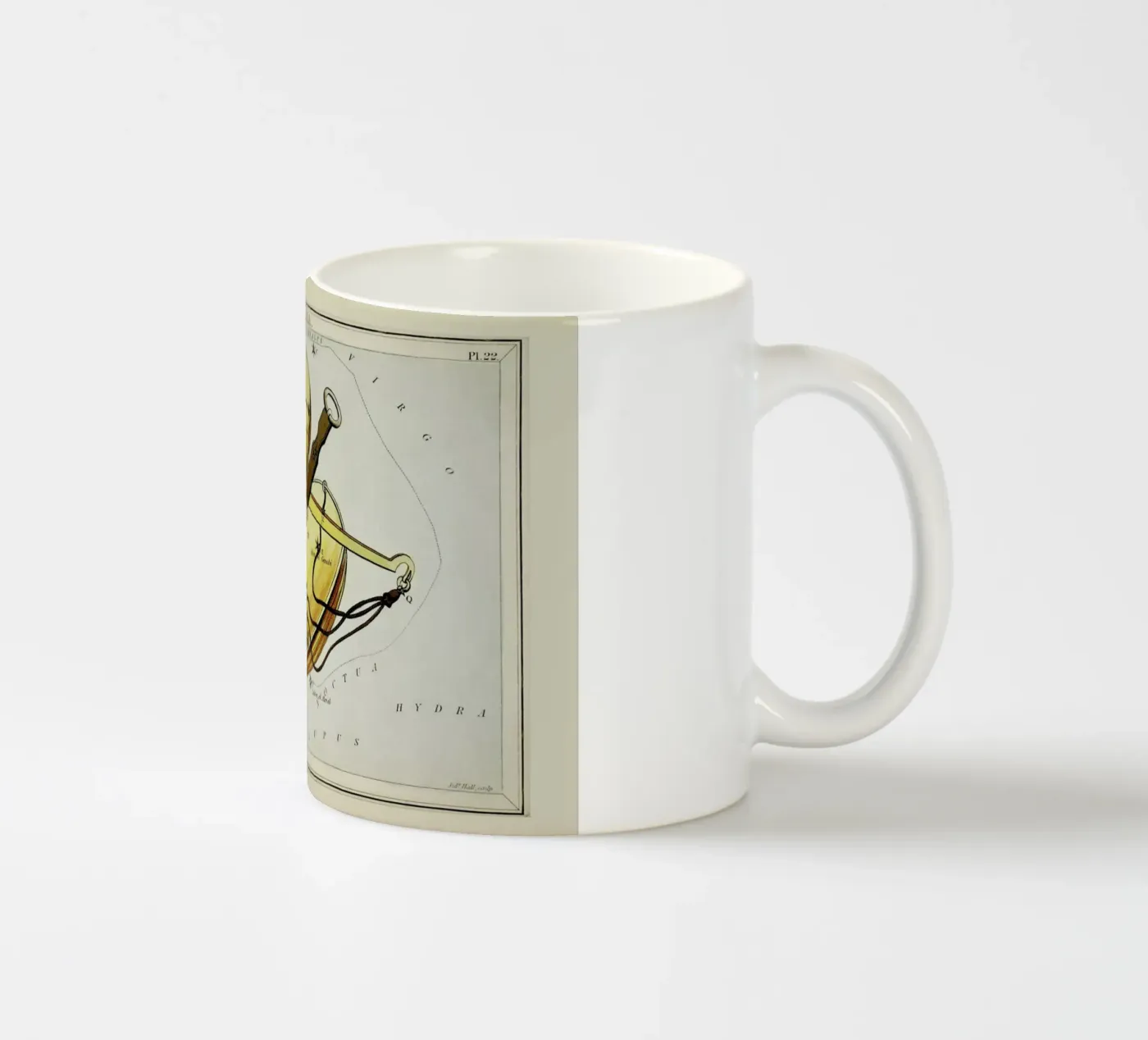 Libra ceramic mug by Vintage by JUNIQE