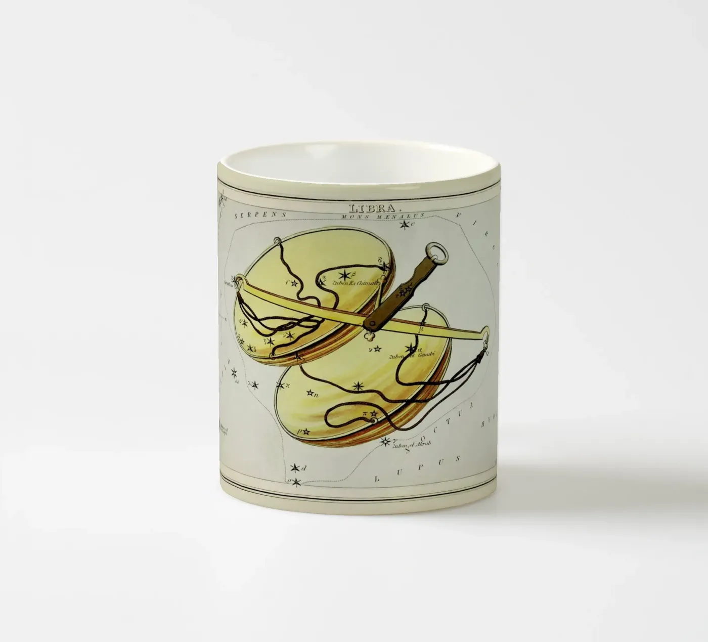 Libra Keramik Tasse von Vintage by JUNIQE