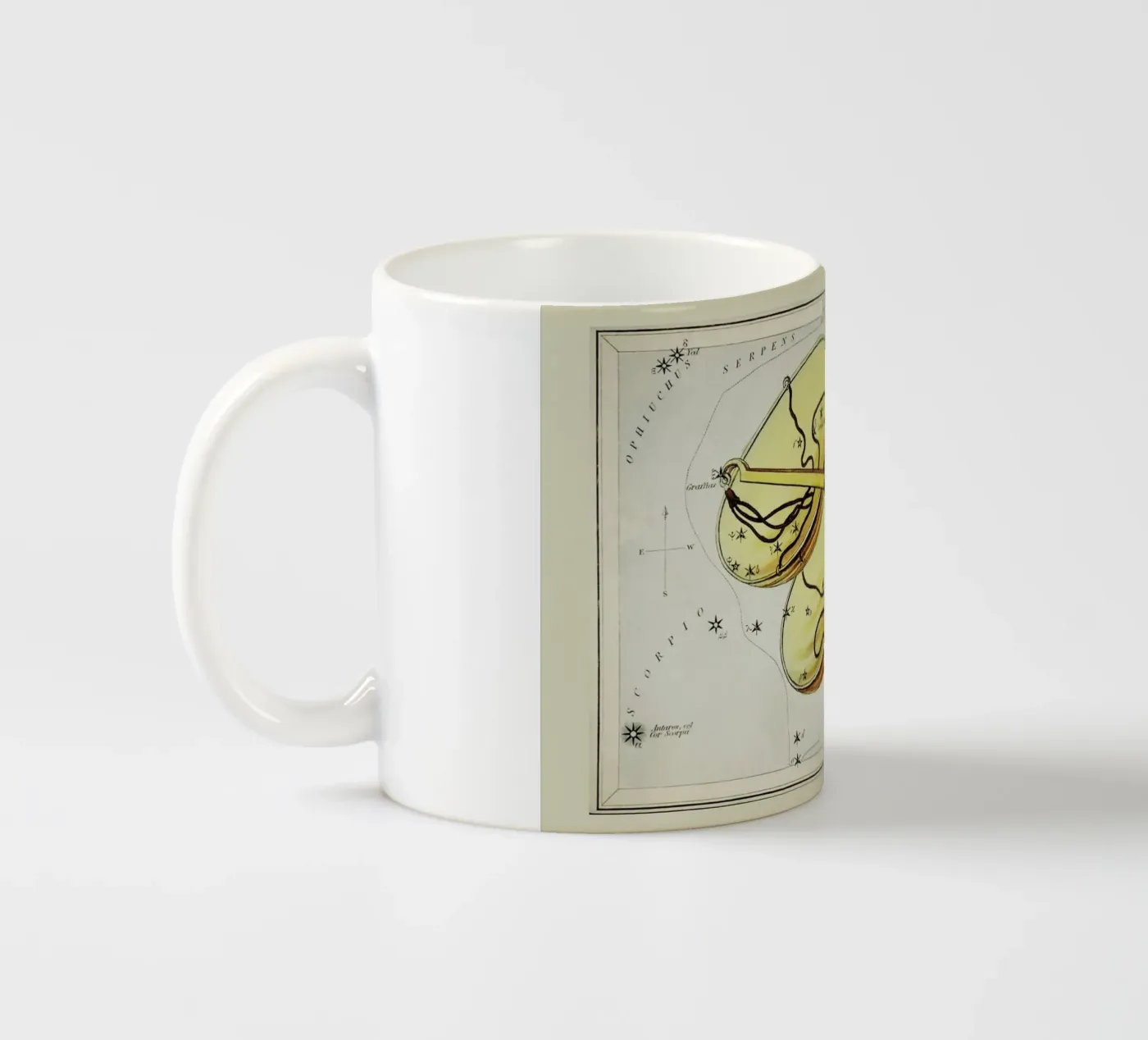 Libra ceramic mug by Vintage by JUNIQE
