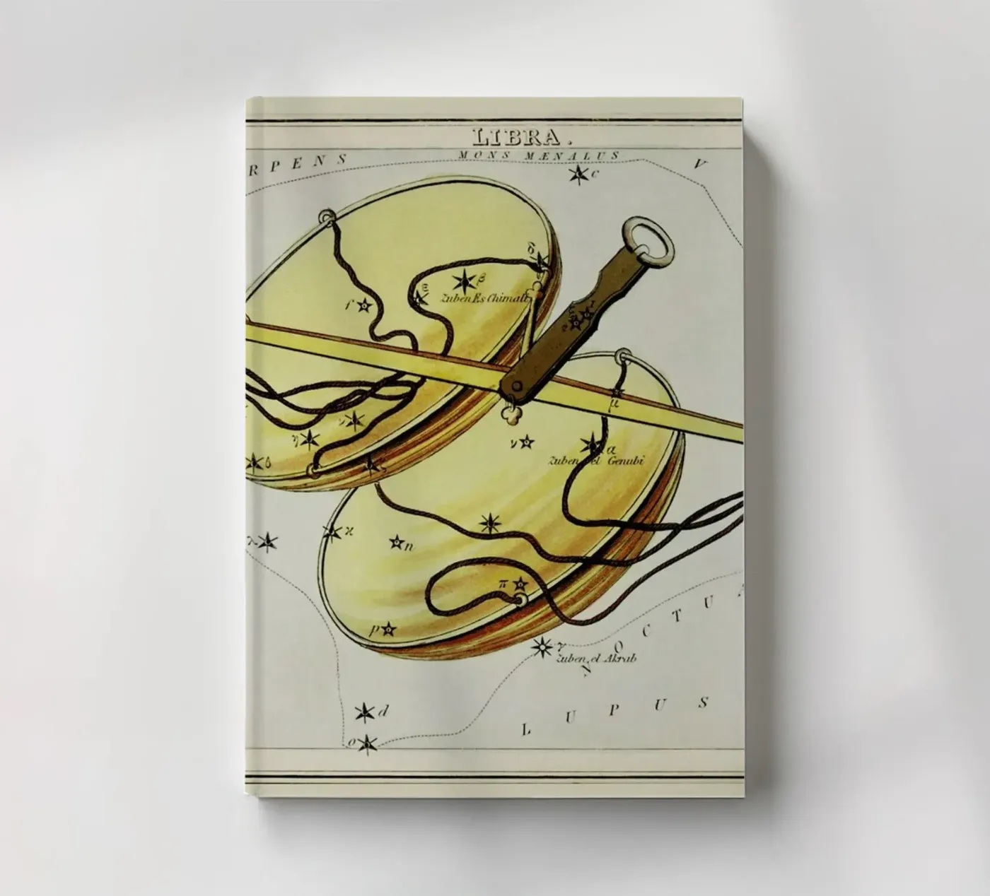 Libra notebook by Vintage by JUNIQE