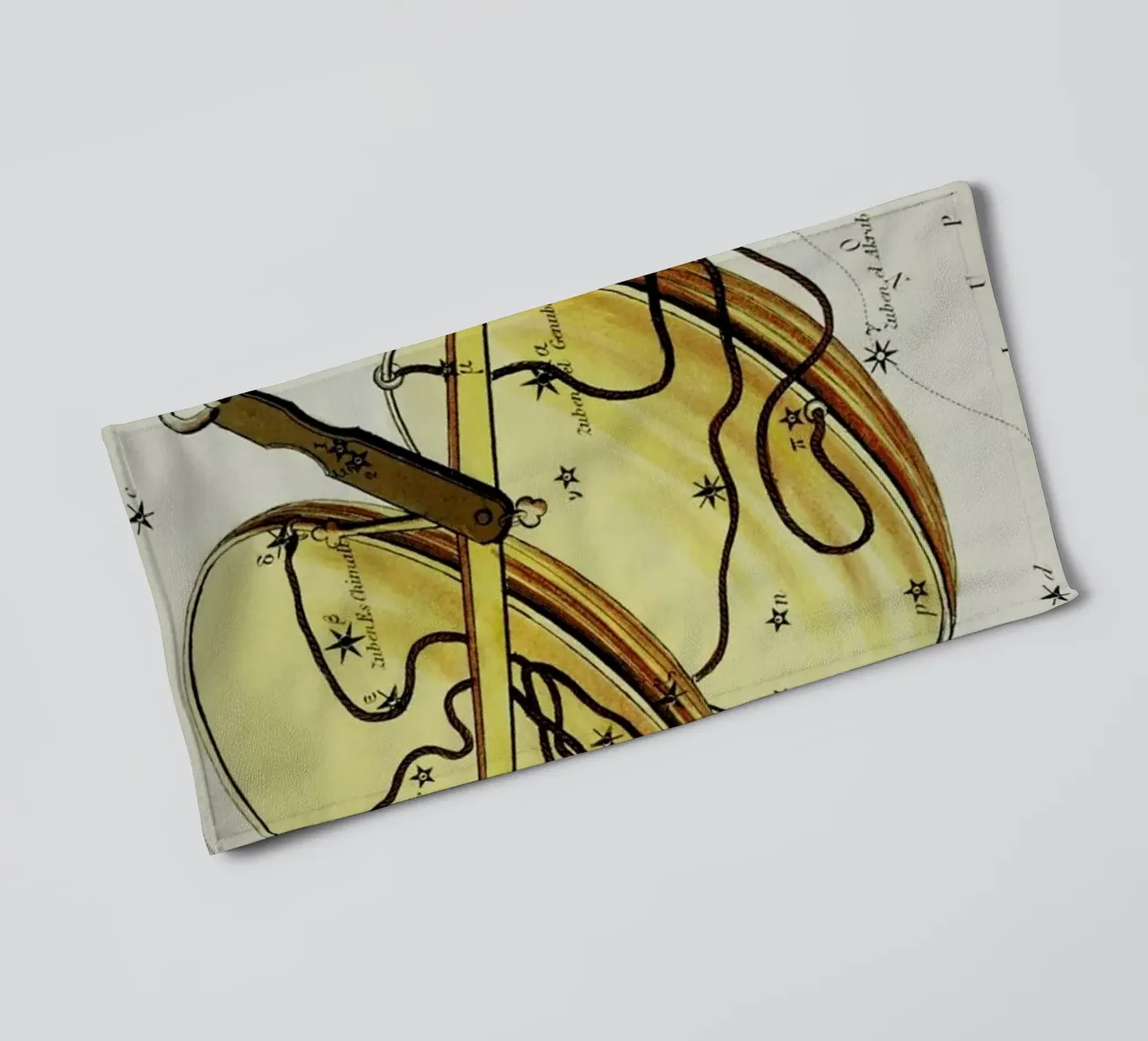 Libra badhanddoek van Vintage by JUNIQE