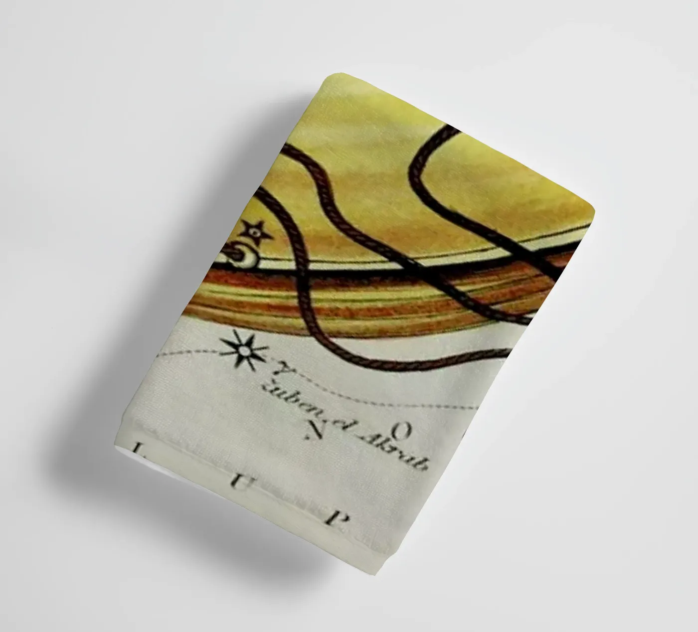 Libra badhanddoek van Vintage by JUNIQE