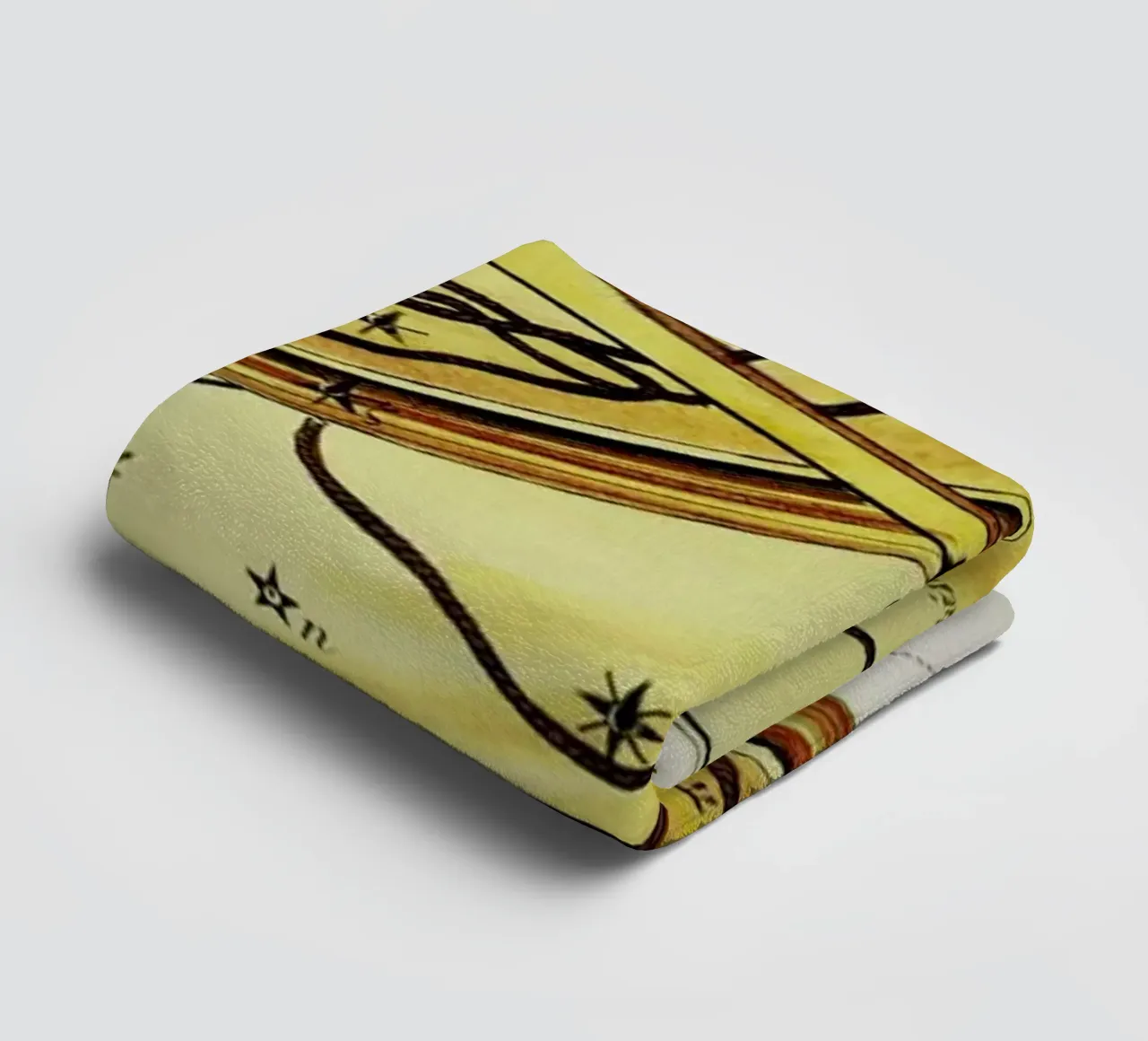 Libra badhanddoek van Vintage by JUNIQE
