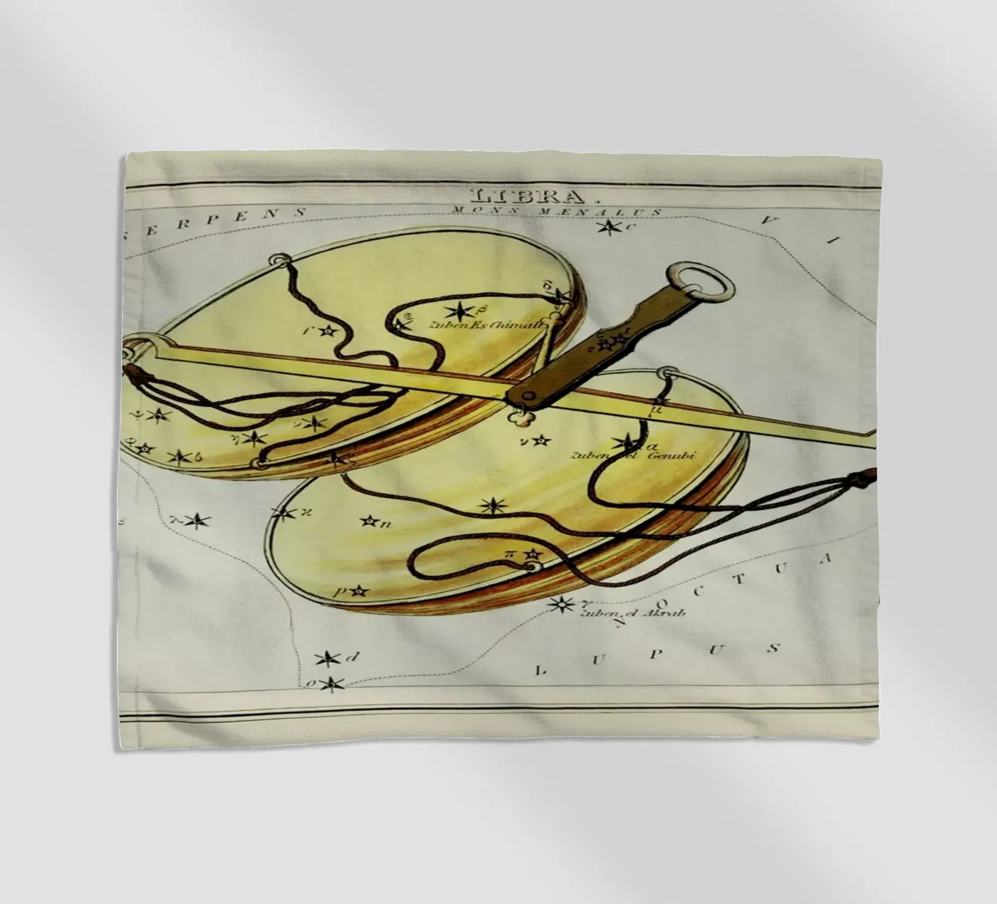 Libra Strandtuch von Vintage by JUNIQE