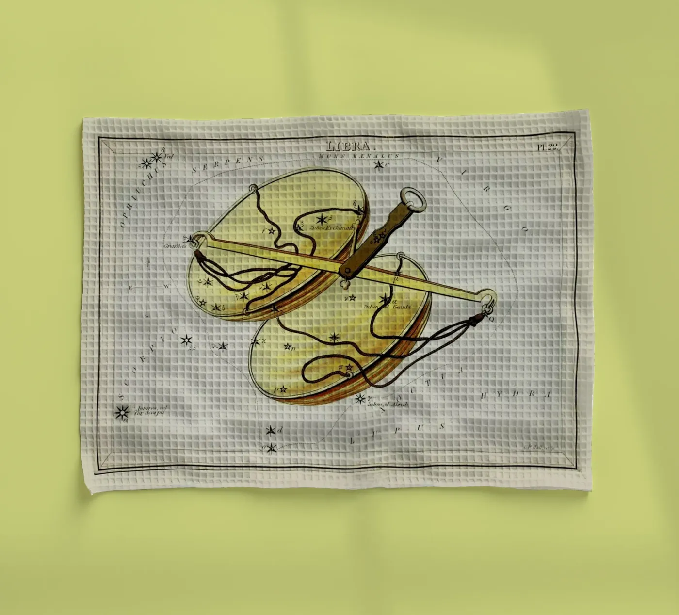 Libra torchon de Vintage by JUNIQE